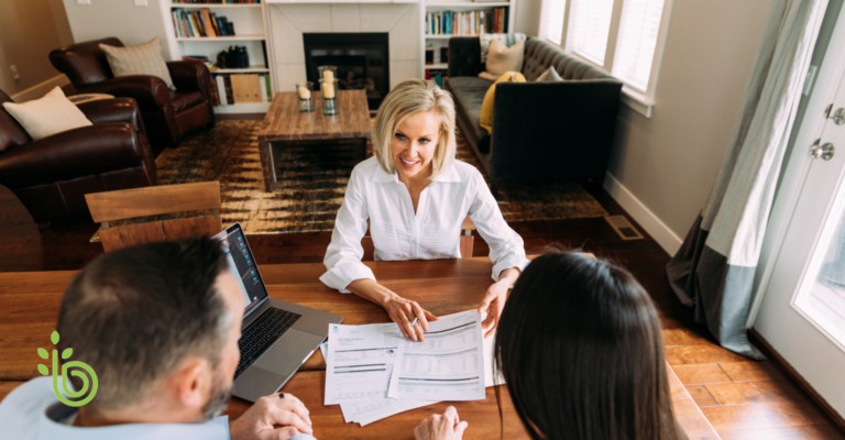 Financial advisor discussing fiduciary financial planning with clients in Virginia
